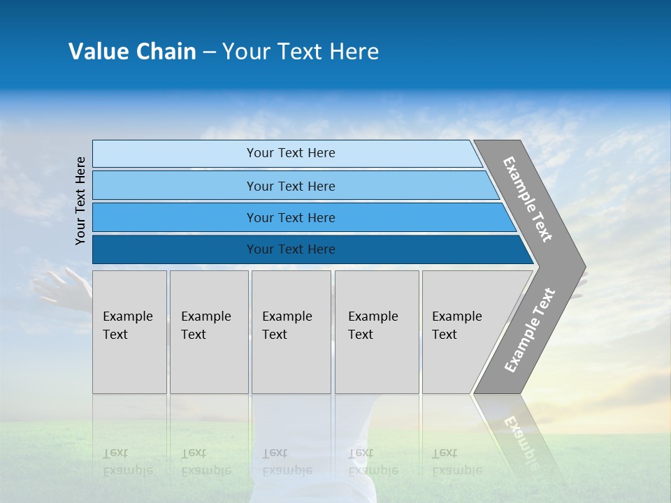 Anniversary Gold Concept PowerPoint Template