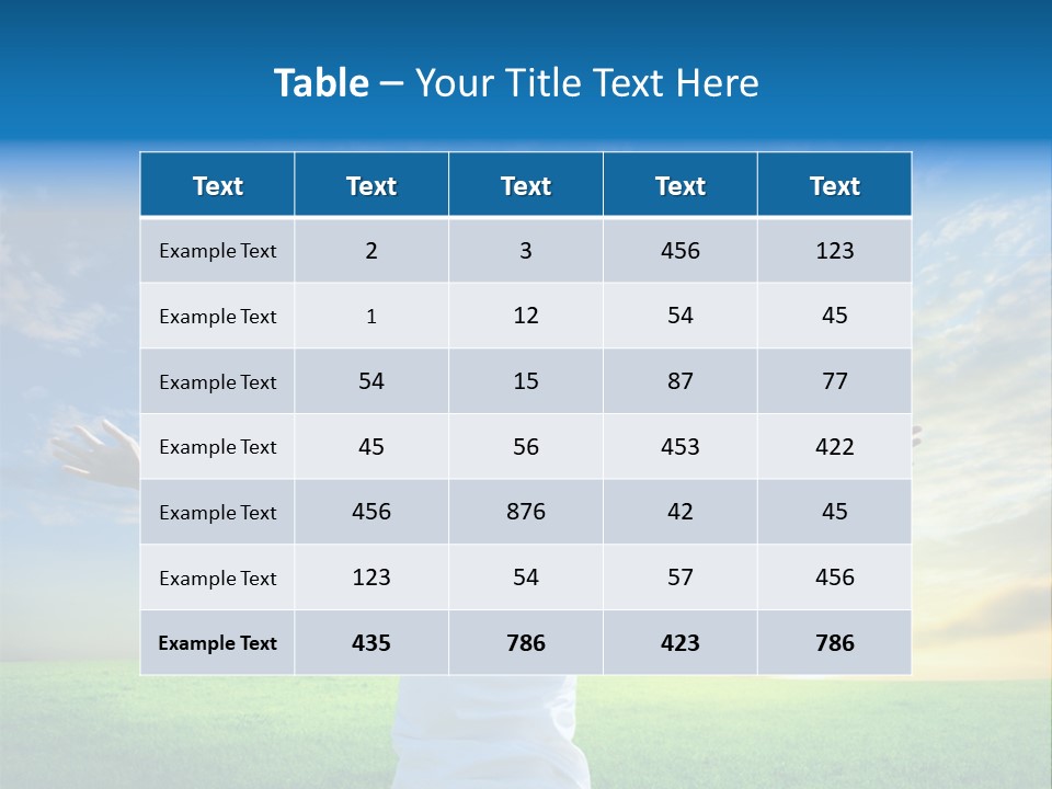 Anniversary Gold Concept PowerPoint Template