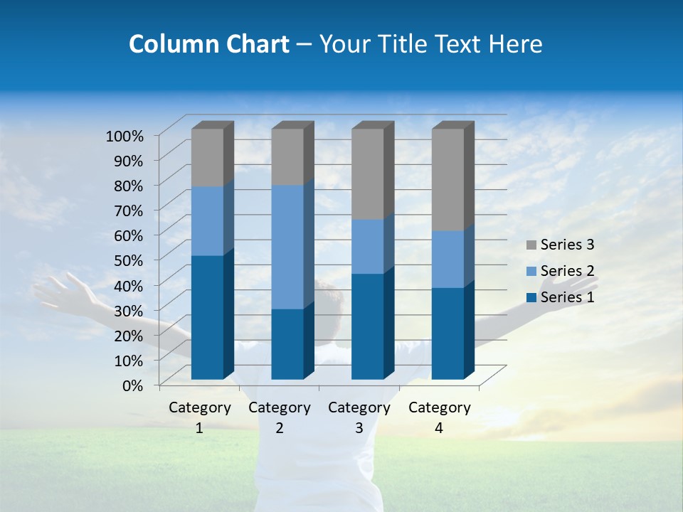 Anniversary Gold Concept PowerPoint Template