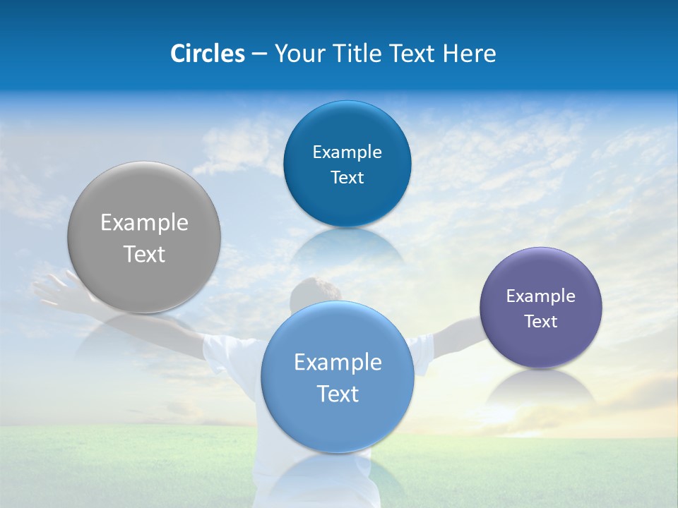 Anniversary Gold Concept PowerPoint Template