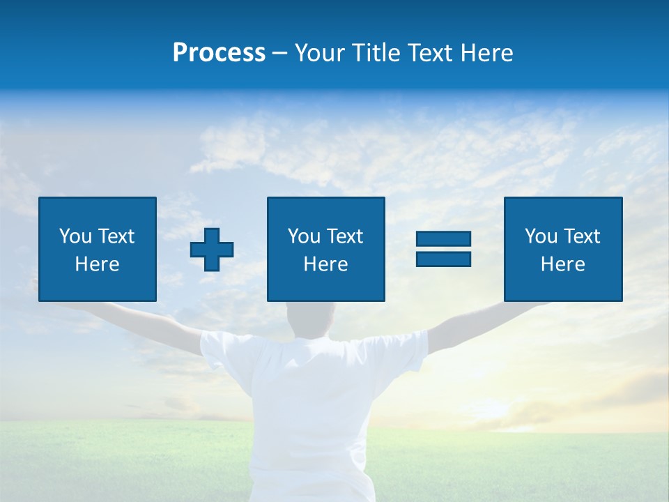 Anniversary Gold Concept PowerPoint Template
