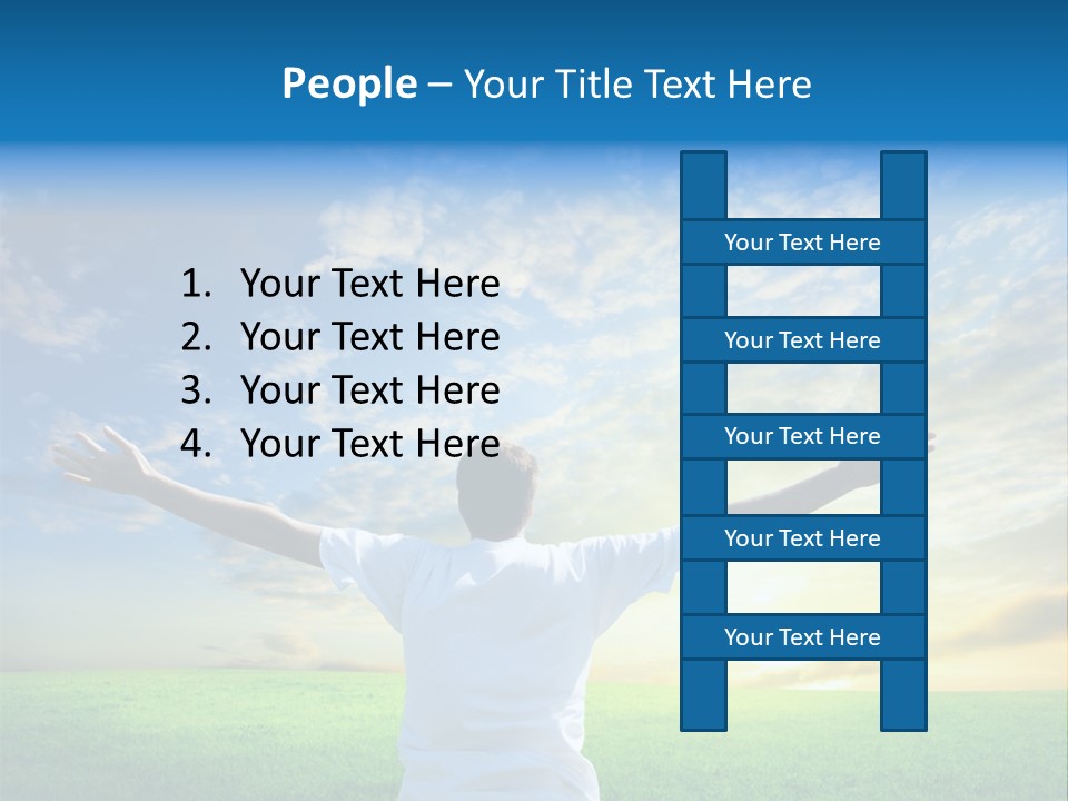 Anniversary Gold Concept PowerPoint Template