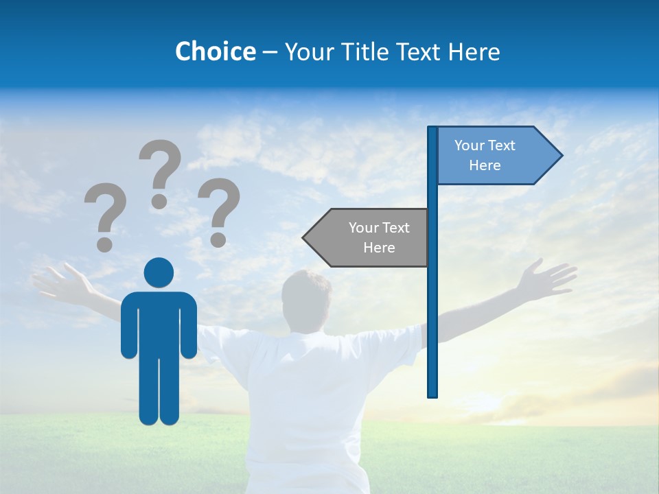 Anniversary Gold Concept PowerPoint Template