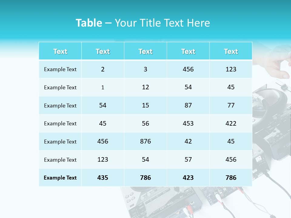 Disc Copy Star PowerPoint Template