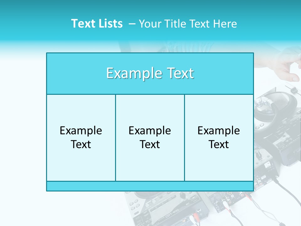 Disc Copy Star PowerPoint Template