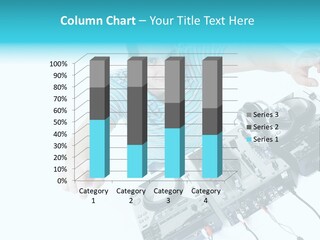 Disc Copy Star PowerPoint Template