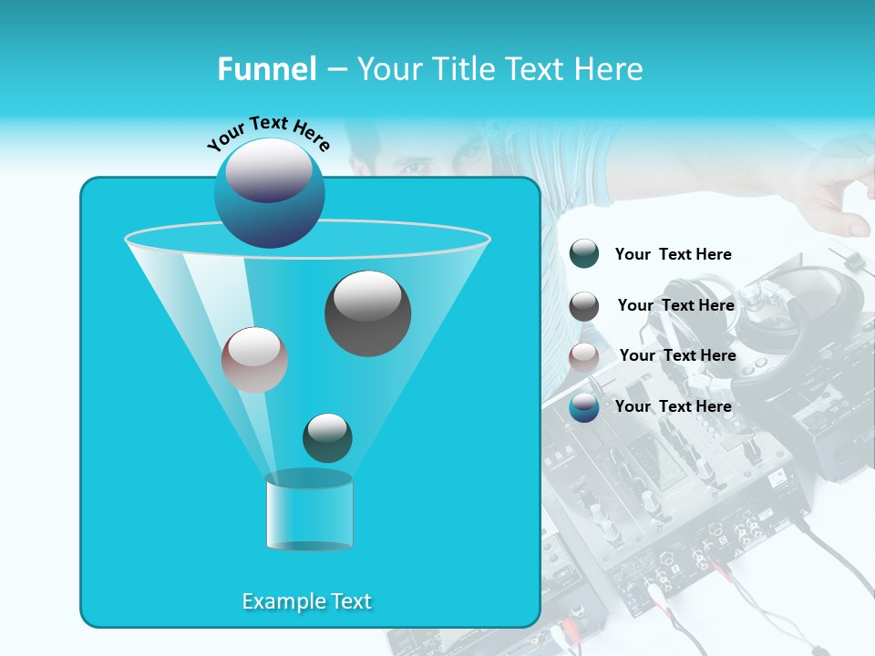 Disc Copy Star PowerPoint Template