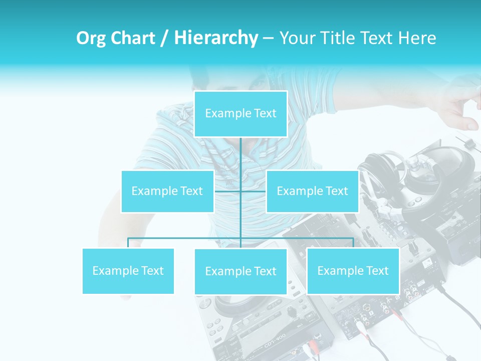 Disc Copy Star PowerPoint Template