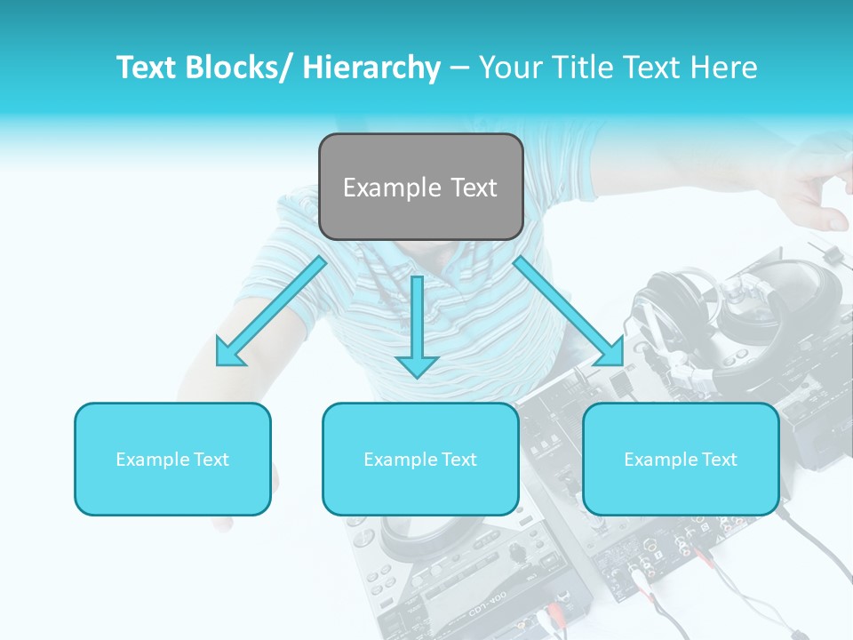 Disc Copy Star PowerPoint Template