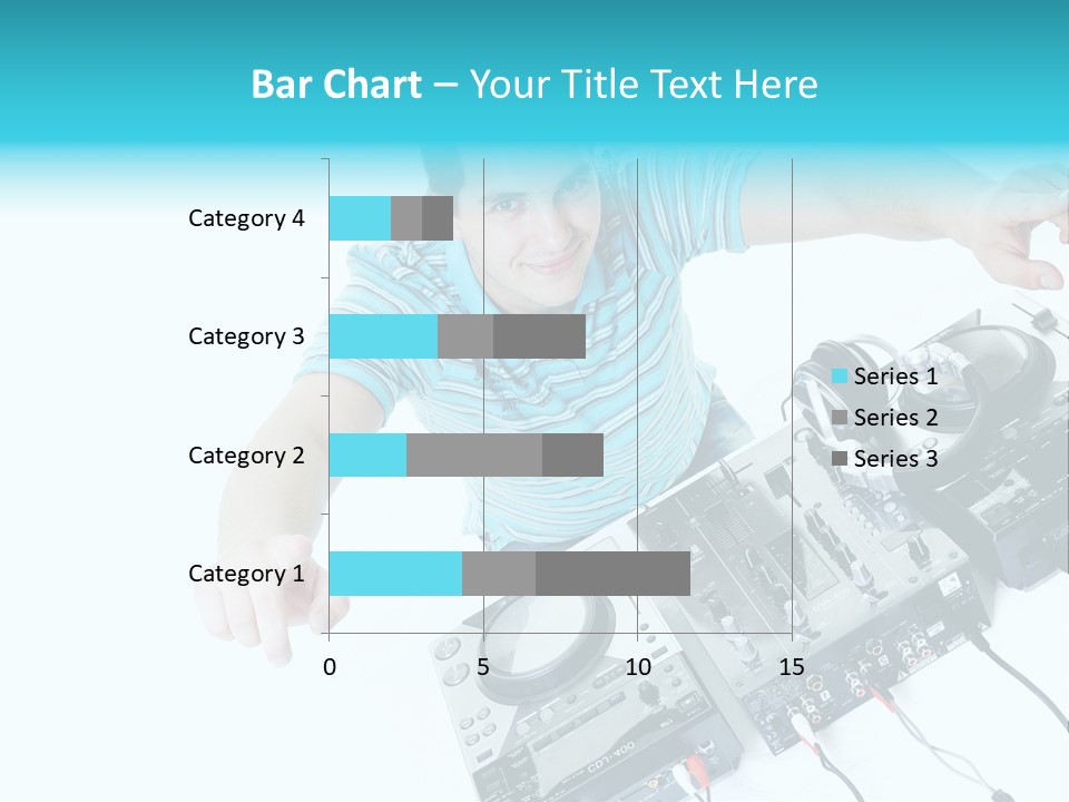 Disc Copy Star PowerPoint Template