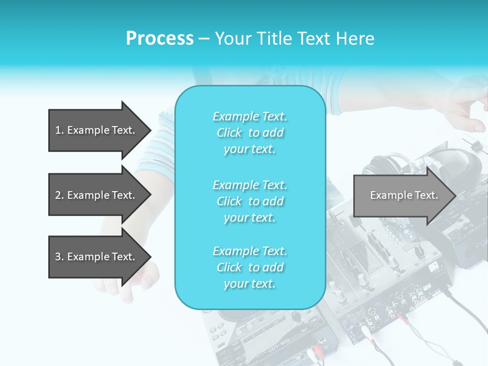 Disc Copy Star PowerPoint Template