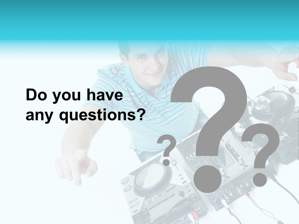 Disc Copy Star PowerPoint Template