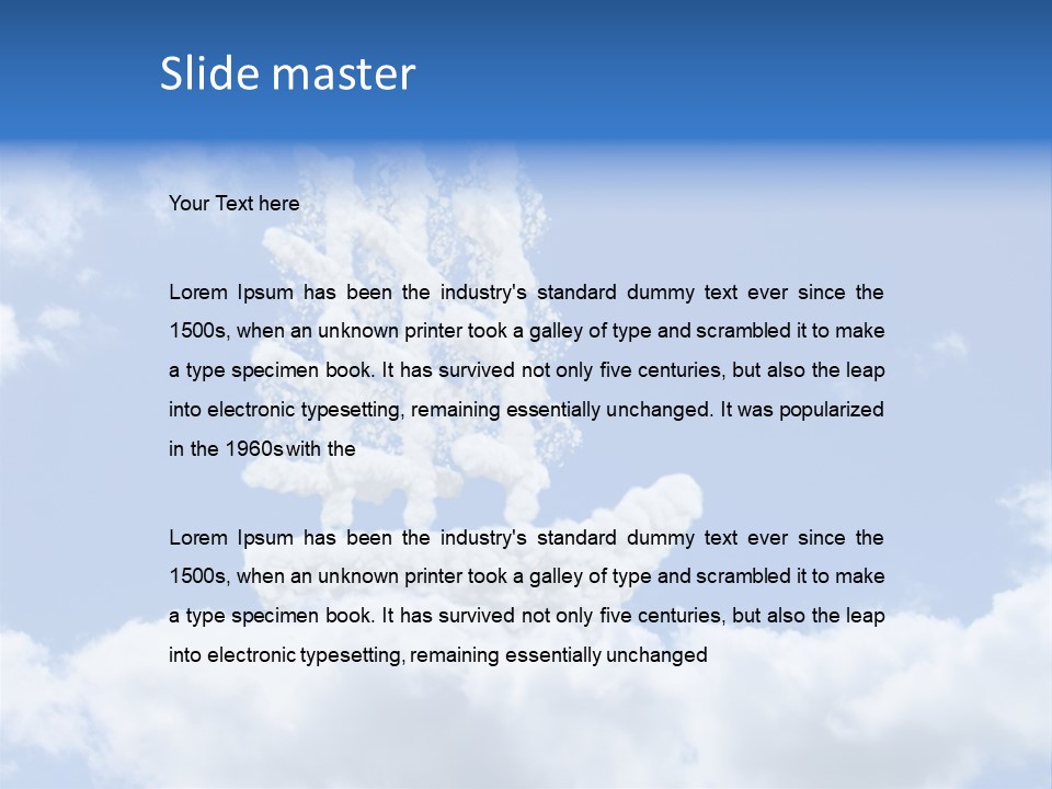 Fairytale Sky Grand PowerPoint Template