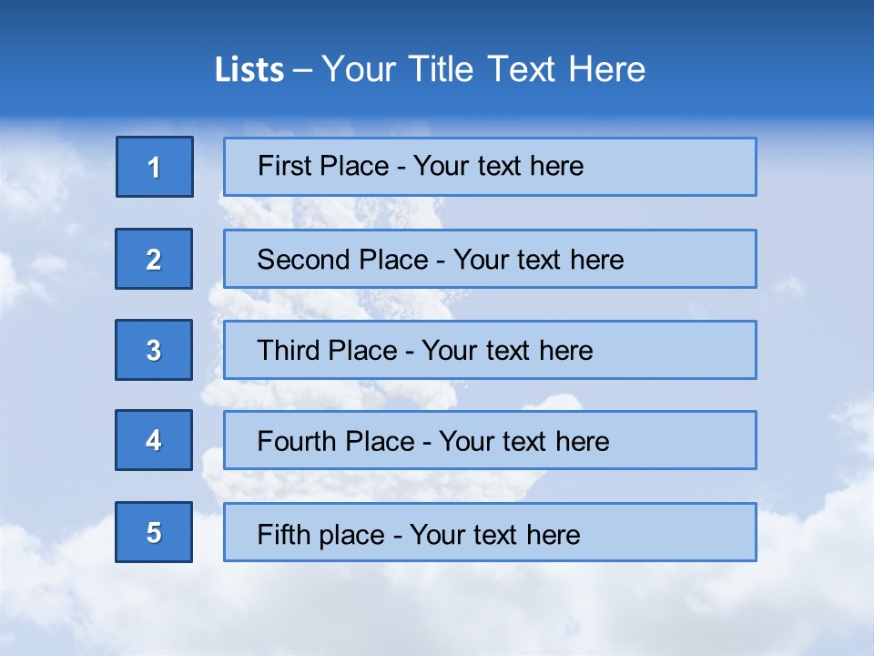 Fairytale Sky Grand PowerPoint Template