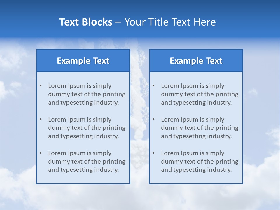 Fairytale Sky Grand PowerPoint Template