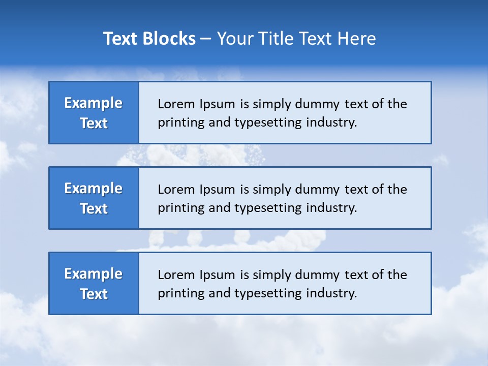 Fairytale Sky Grand PowerPoint Template