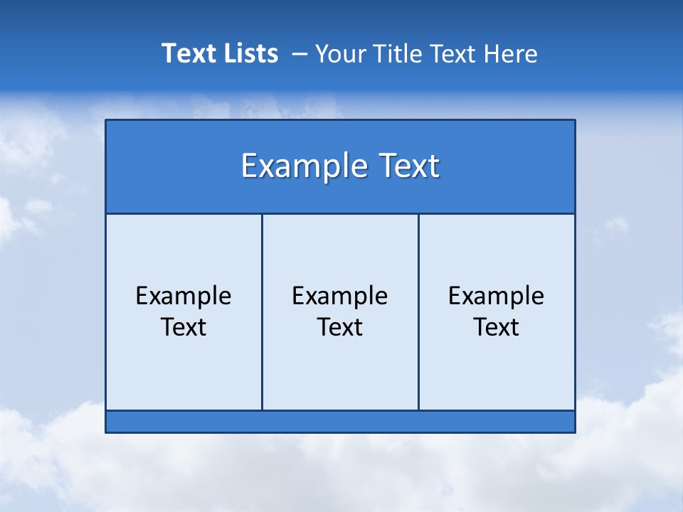 Fairytale Sky Grand PowerPoint Template