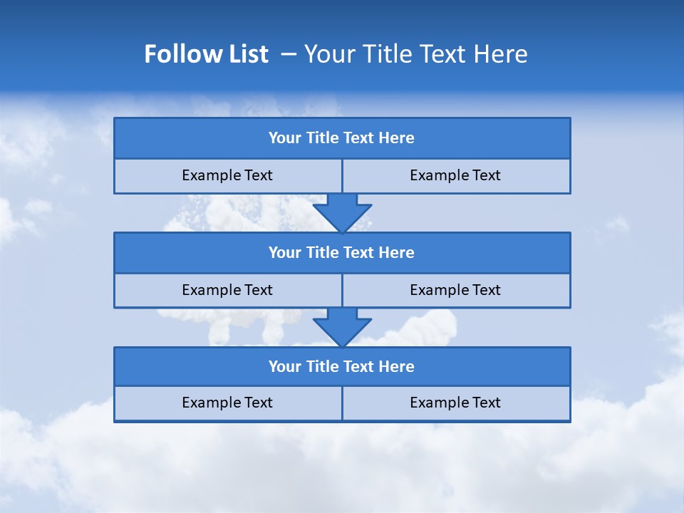 Fairytale Sky Grand PowerPoint Template