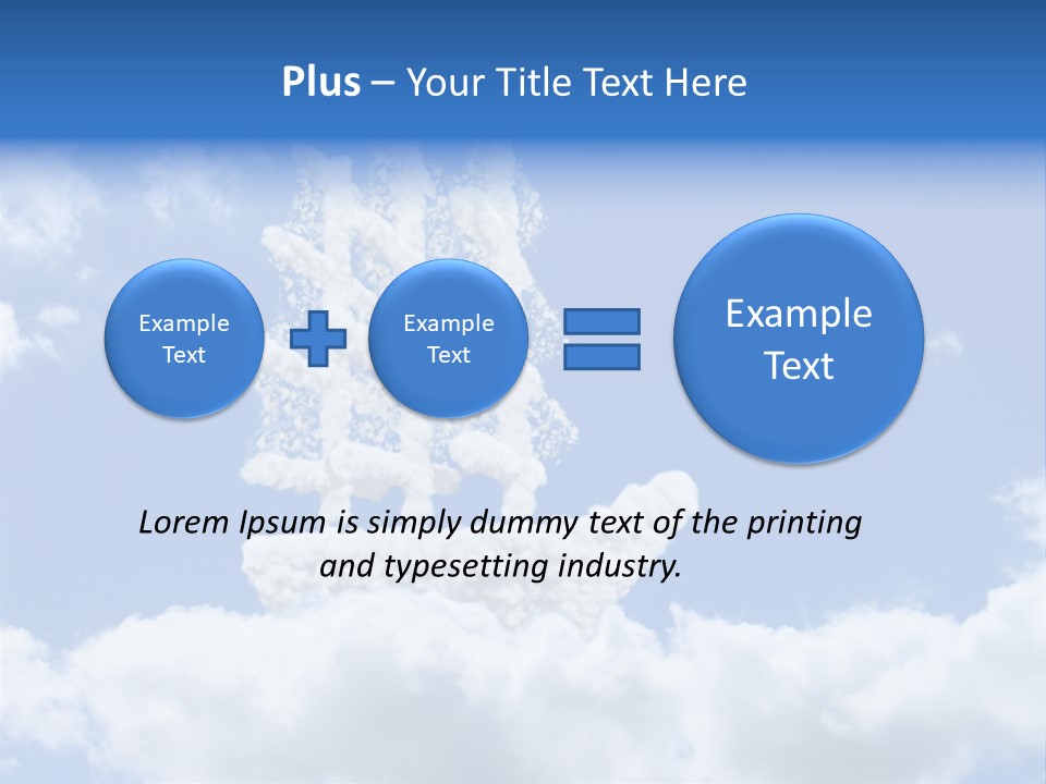 Fairytale Sky Grand PowerPoint Template
