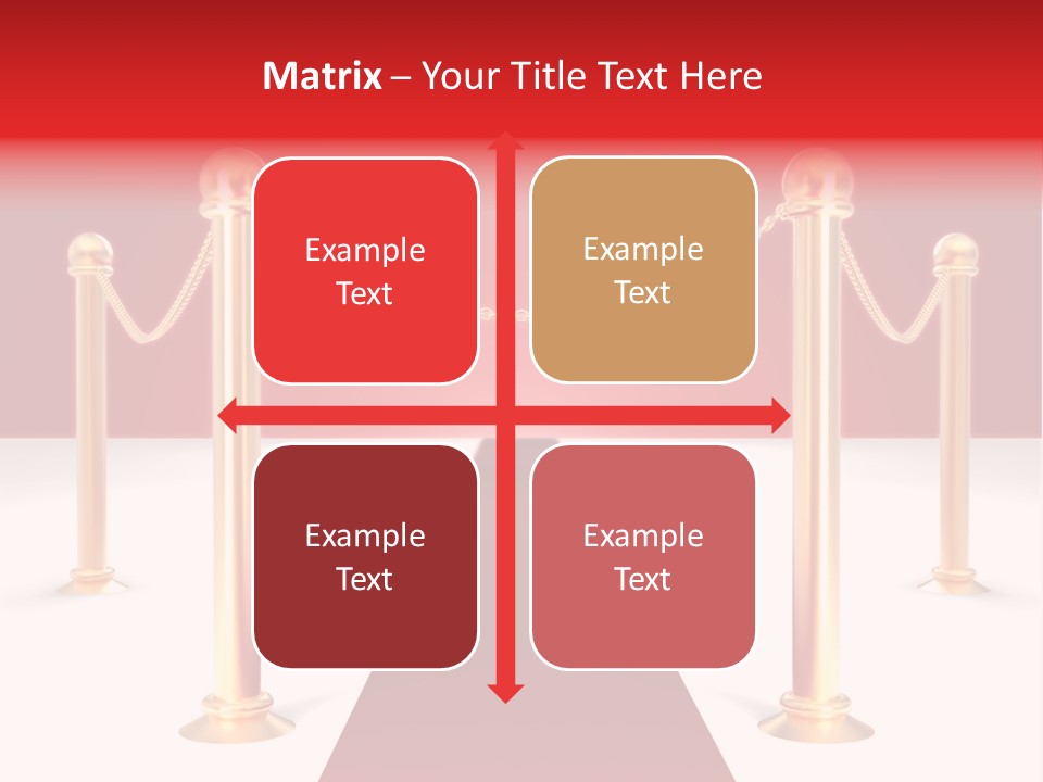 Label Vip Gala PowerPoint Template