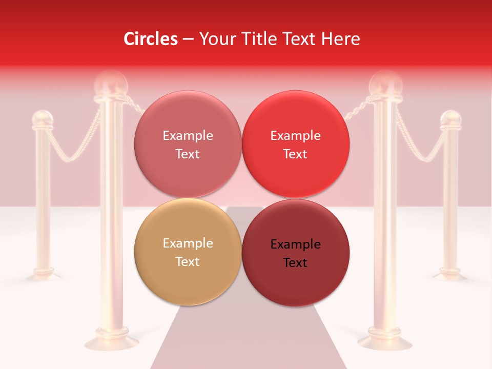 Label Vip Gala PowerPoint Template