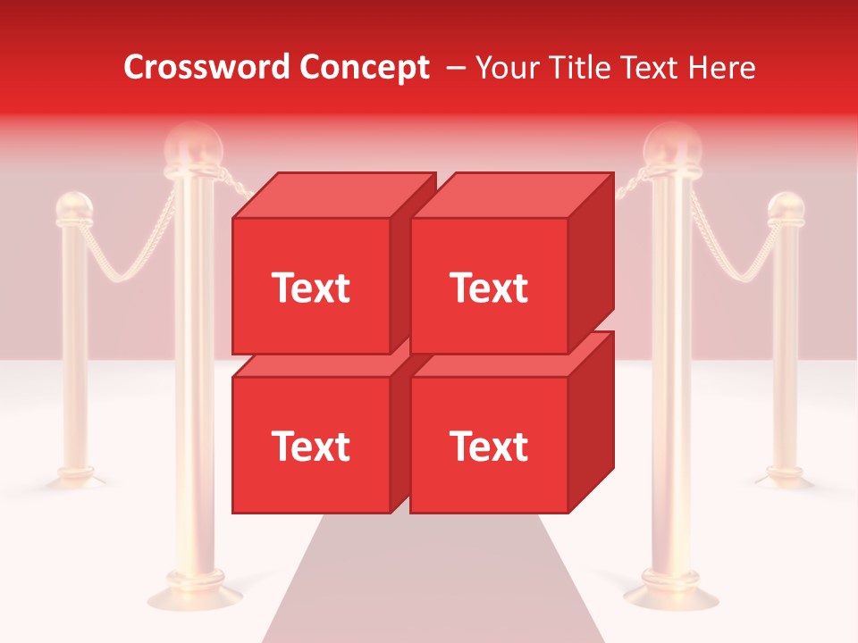 Label Vip Gala PowerPoint Template