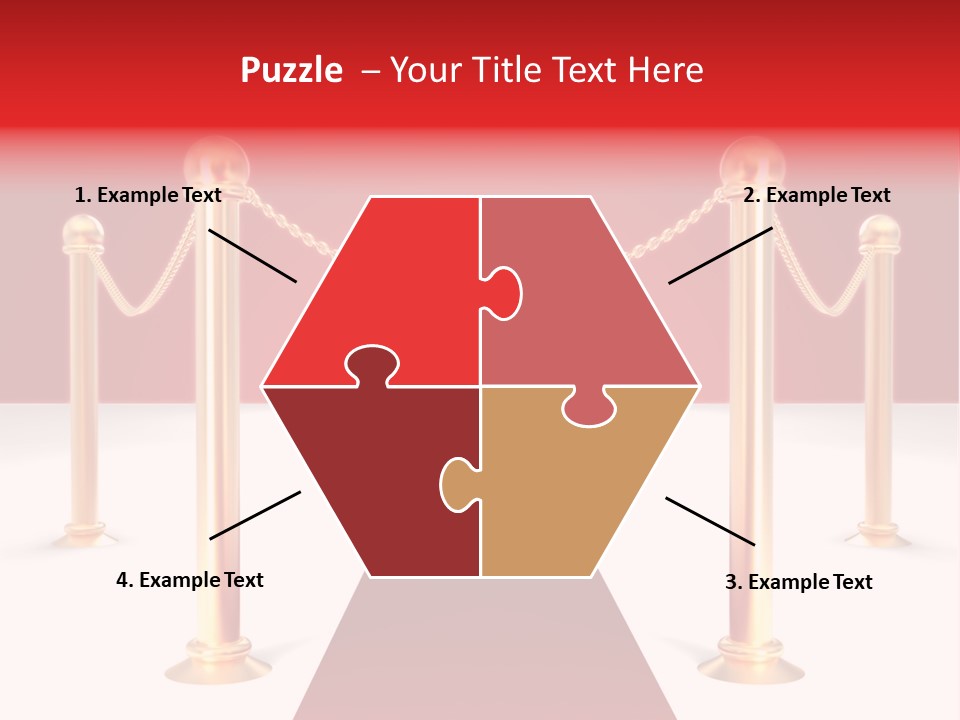 Label Vip Gala PowerPoint Template