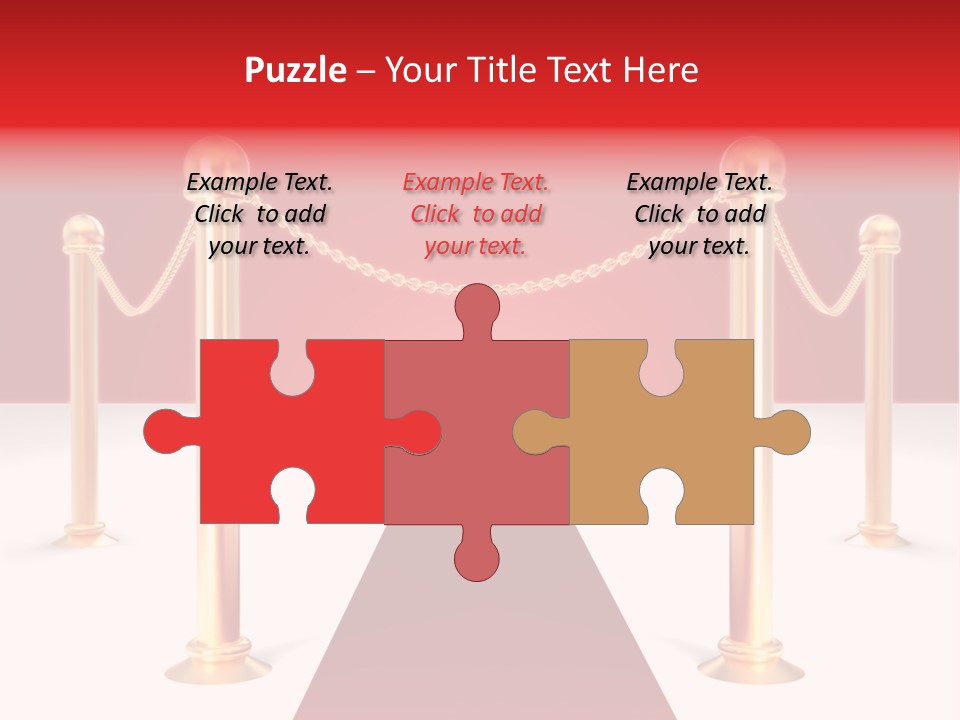 Label Vip Gala PowerPoint Template