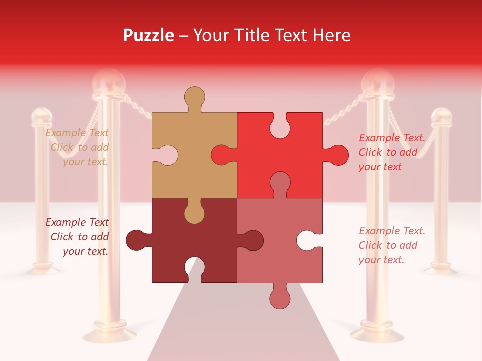 Label Vip Gala PowerPoint Template