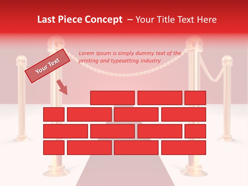 Label Vip Gala PowerPoint Template