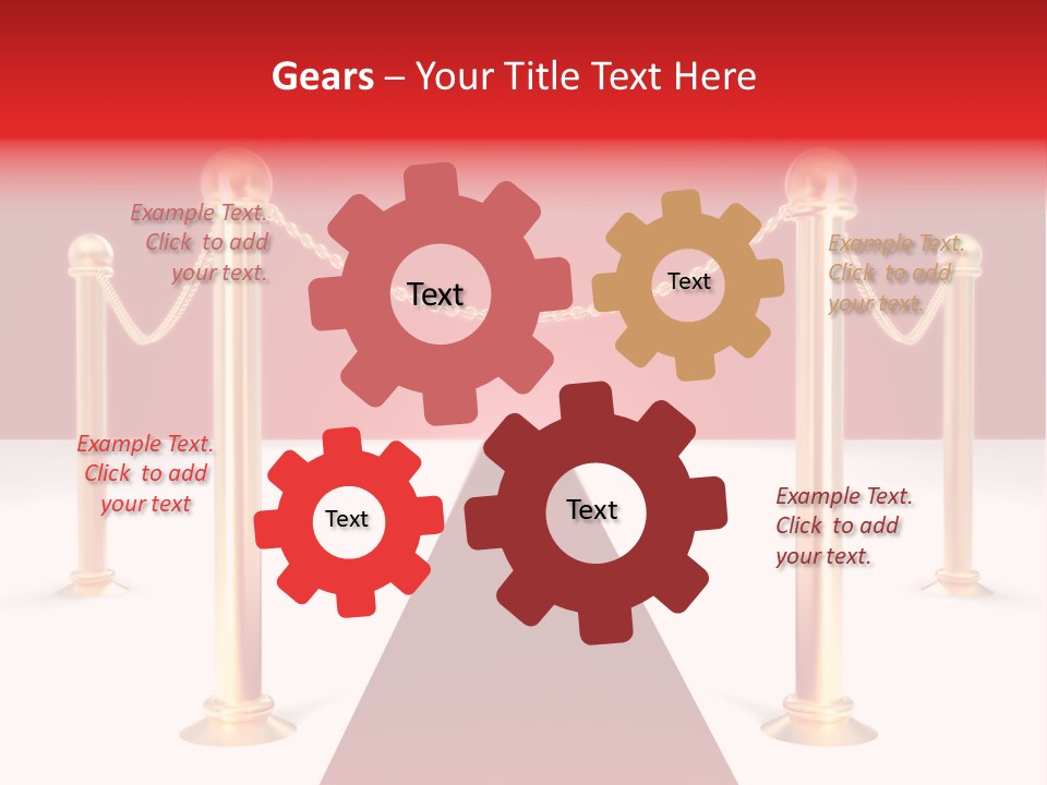 Label Vip Gala PowerPoint Template