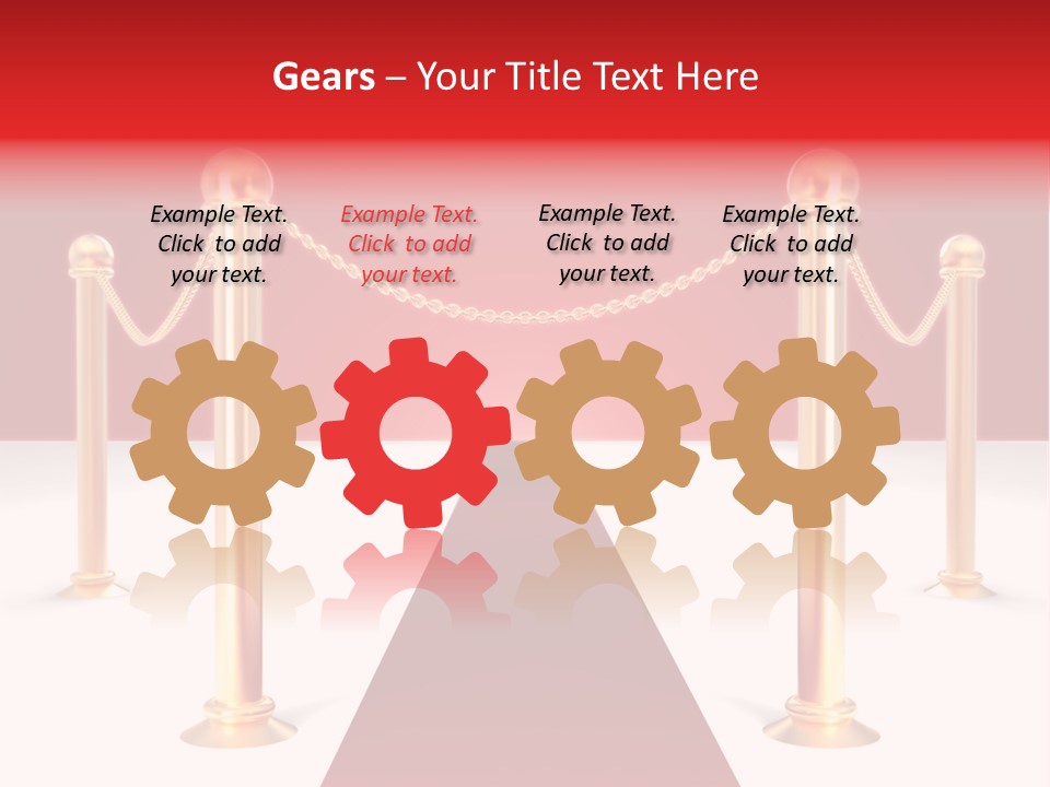 Label Vip Gala PowerPoint Template