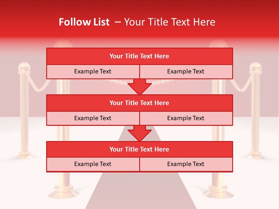 Label Vip Gala PowerPoint Template