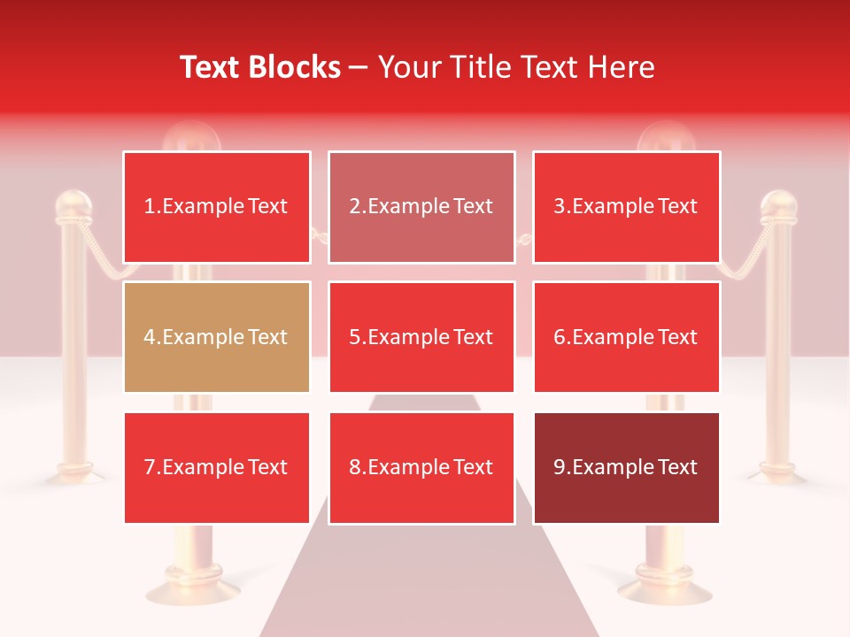 Label Vip Gala PowerPoint Template