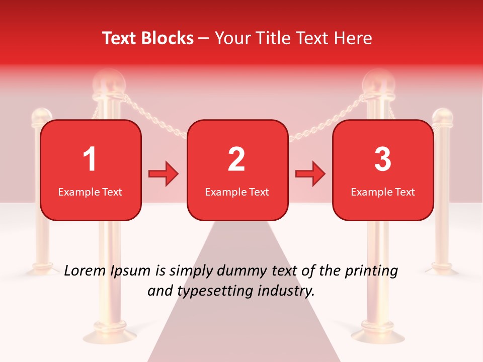 Label Vip Gala PowerPoint Template
