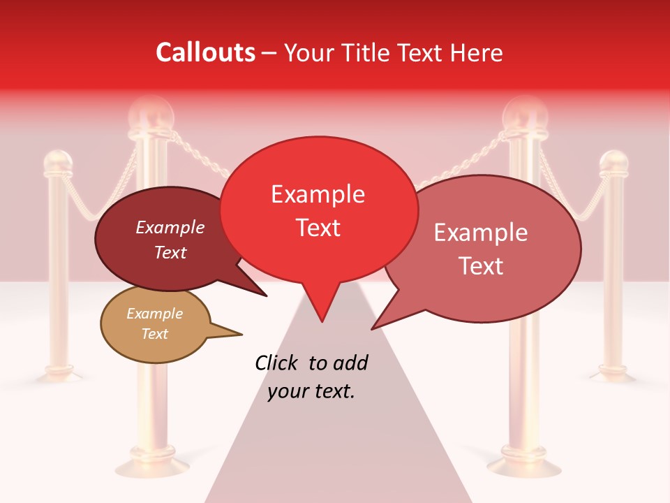 Label Vip Gala PowerPoint Template