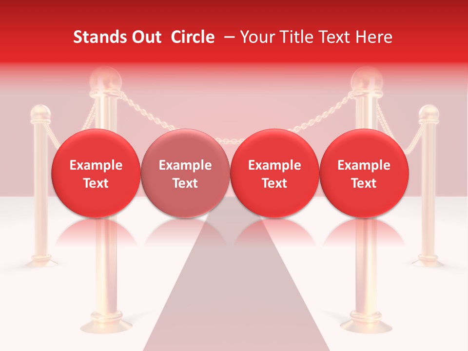 Label Vip Gala PowerPoint Template