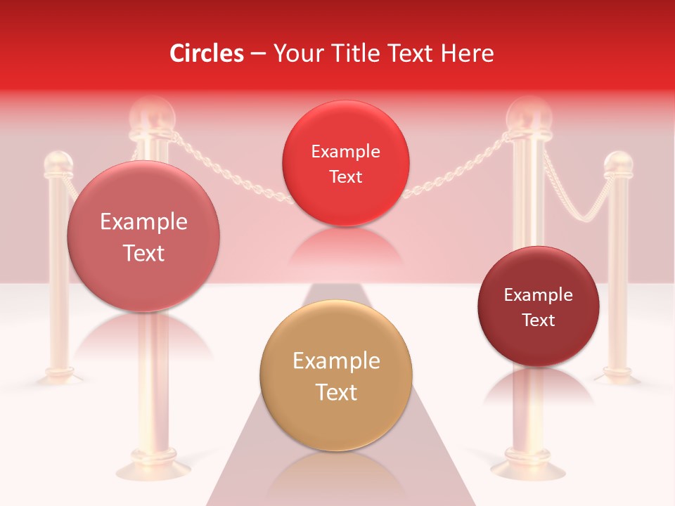 Label Vip Gala PowerPoint Template