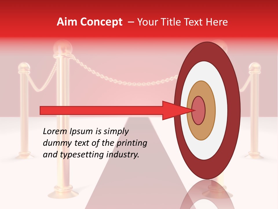 Label Vip Gala PowerPoint Template