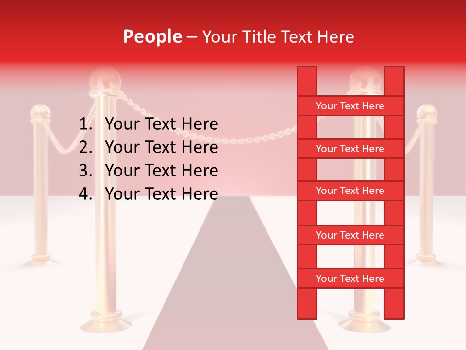 Label Vip Gala PowerPoint Template