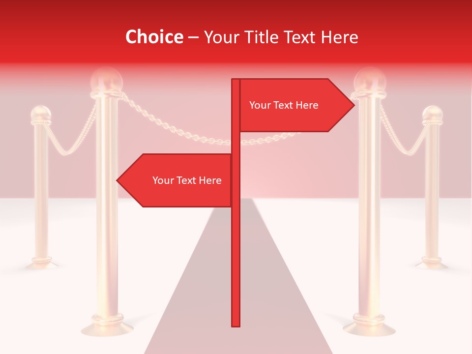 Label Vip Gala PowerPoint Template