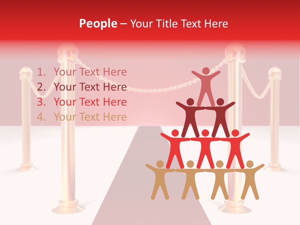 Label Vip Gala PowerPoint Template