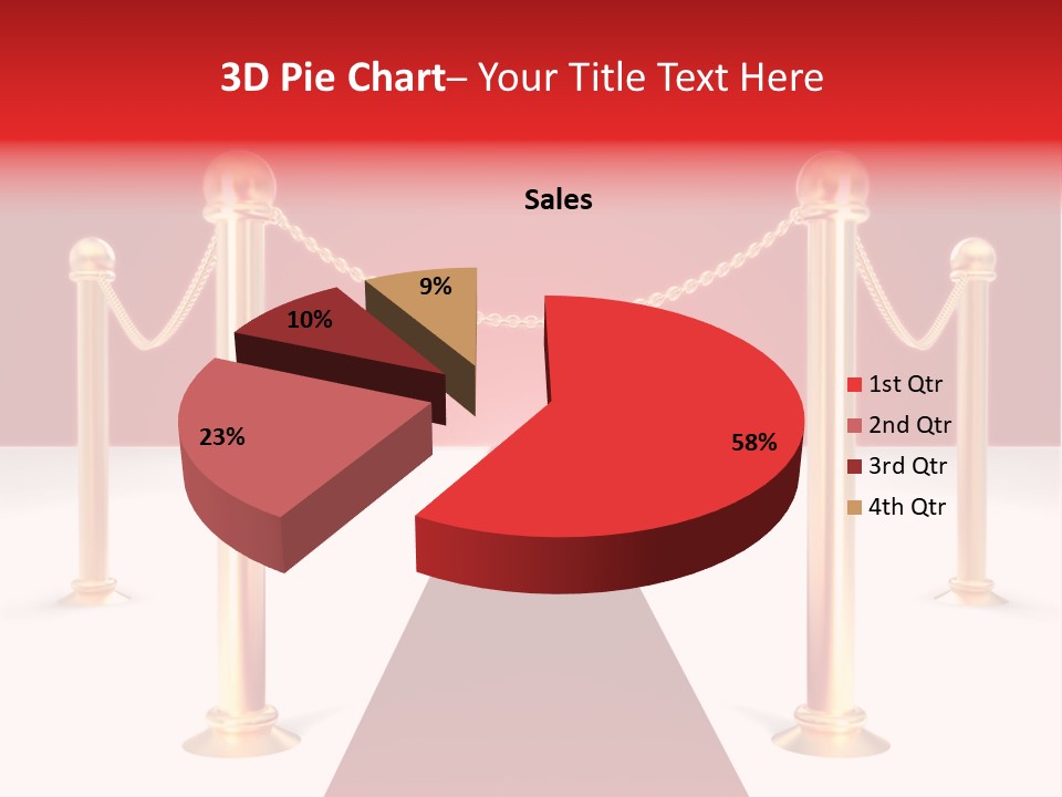 Label Vip Gala PowerPoint Template