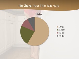 Sexy Lingerie Fridge PowerPoint Template