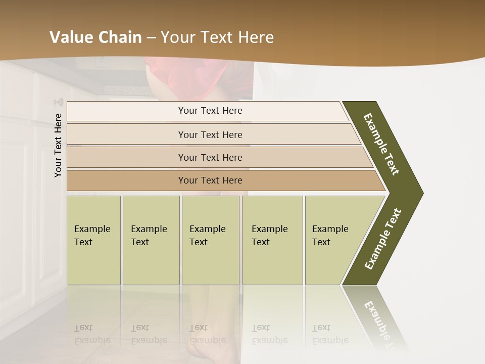 Sexy Lingerie Fridge PowerPoint Template