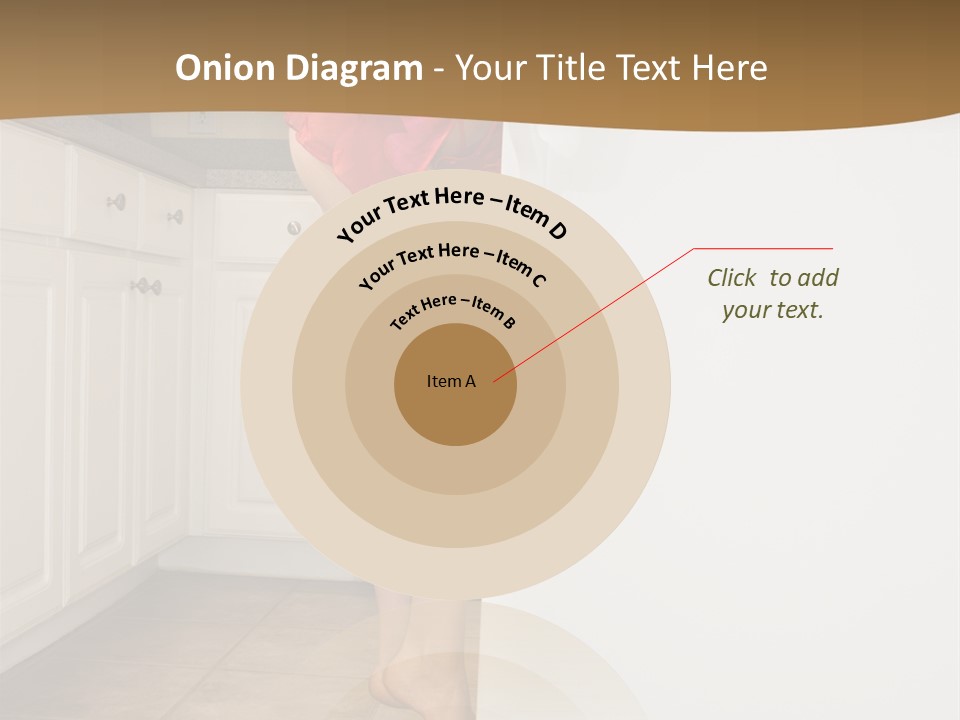 Sexy Lingerie Fridge PowerPoint Template