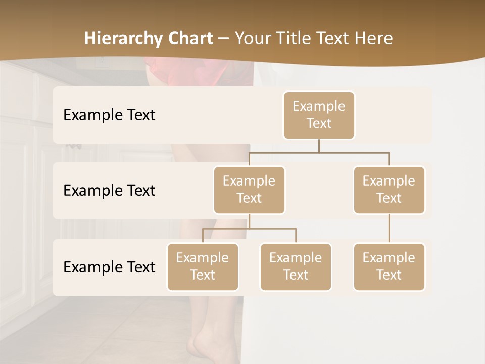 Sexy Lingerie Fridge PowerPoint Template