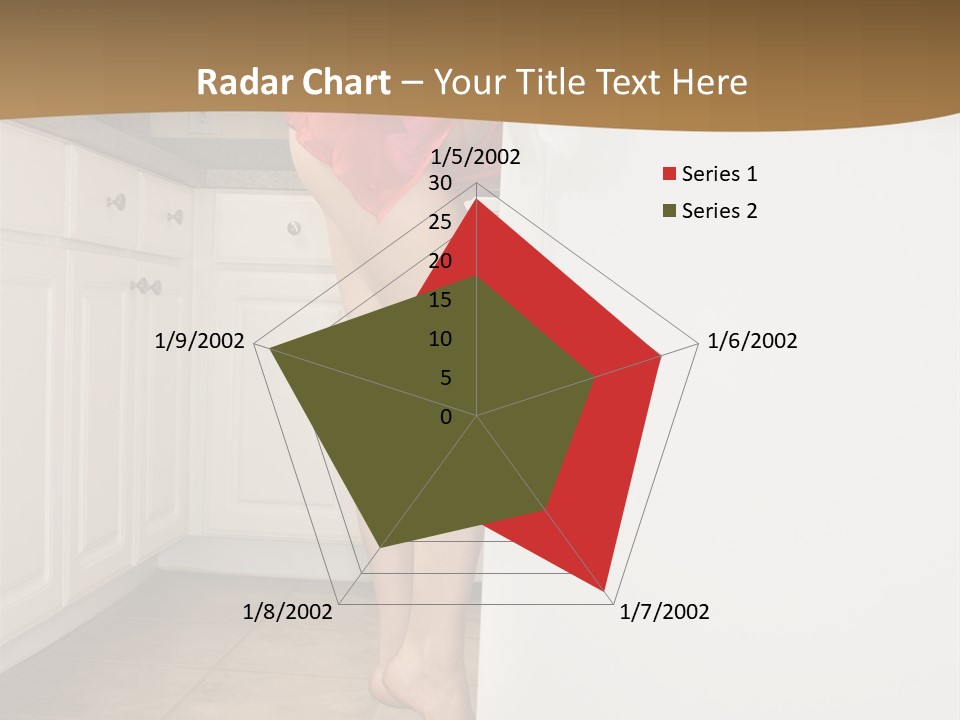 Sexy Lingerie Fridge PowerPoint Template