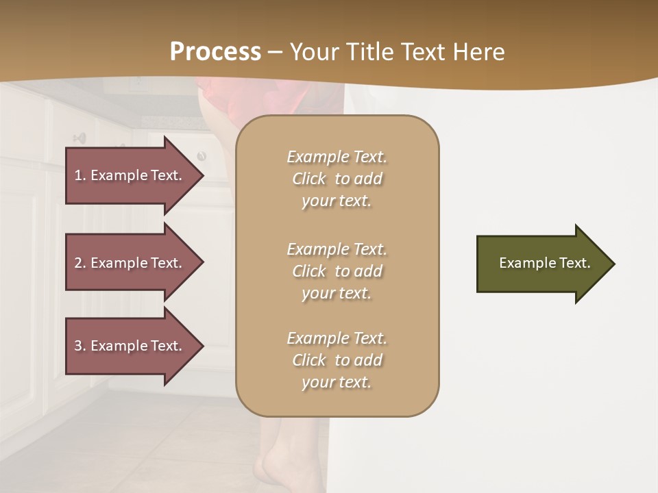 Sexy Lingerie Fridge PowerPoint Template