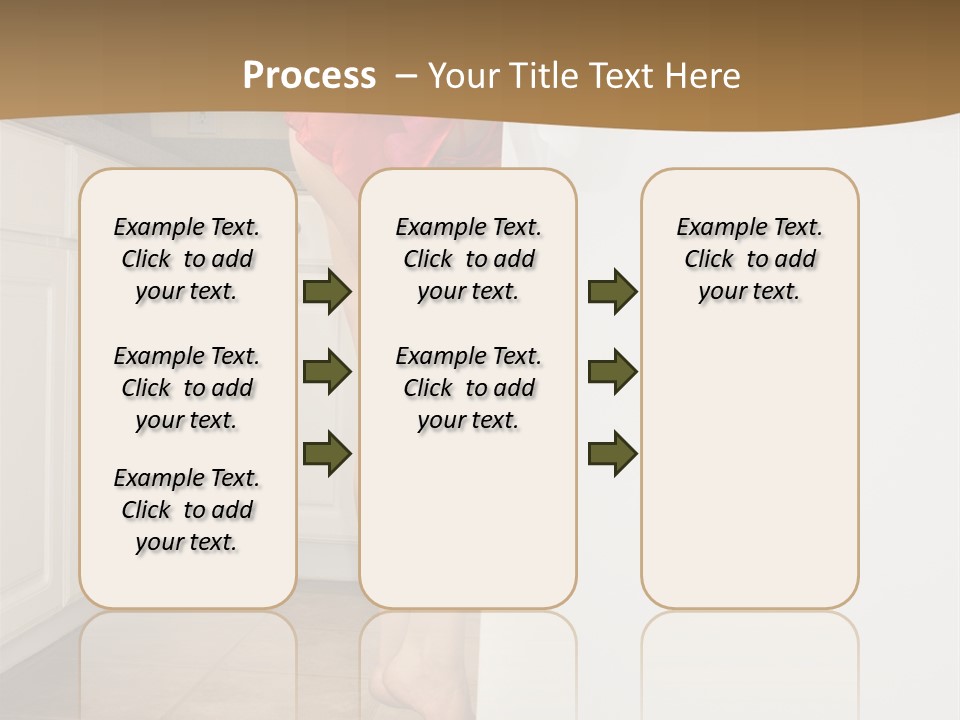 Sexy Lingerie Fridge PowerPoint Template